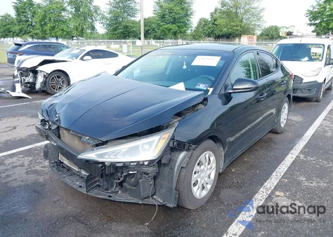 2019 Hyundai Elantra Se из США, поврежденный, VIN 5NPD74LF6KH434112